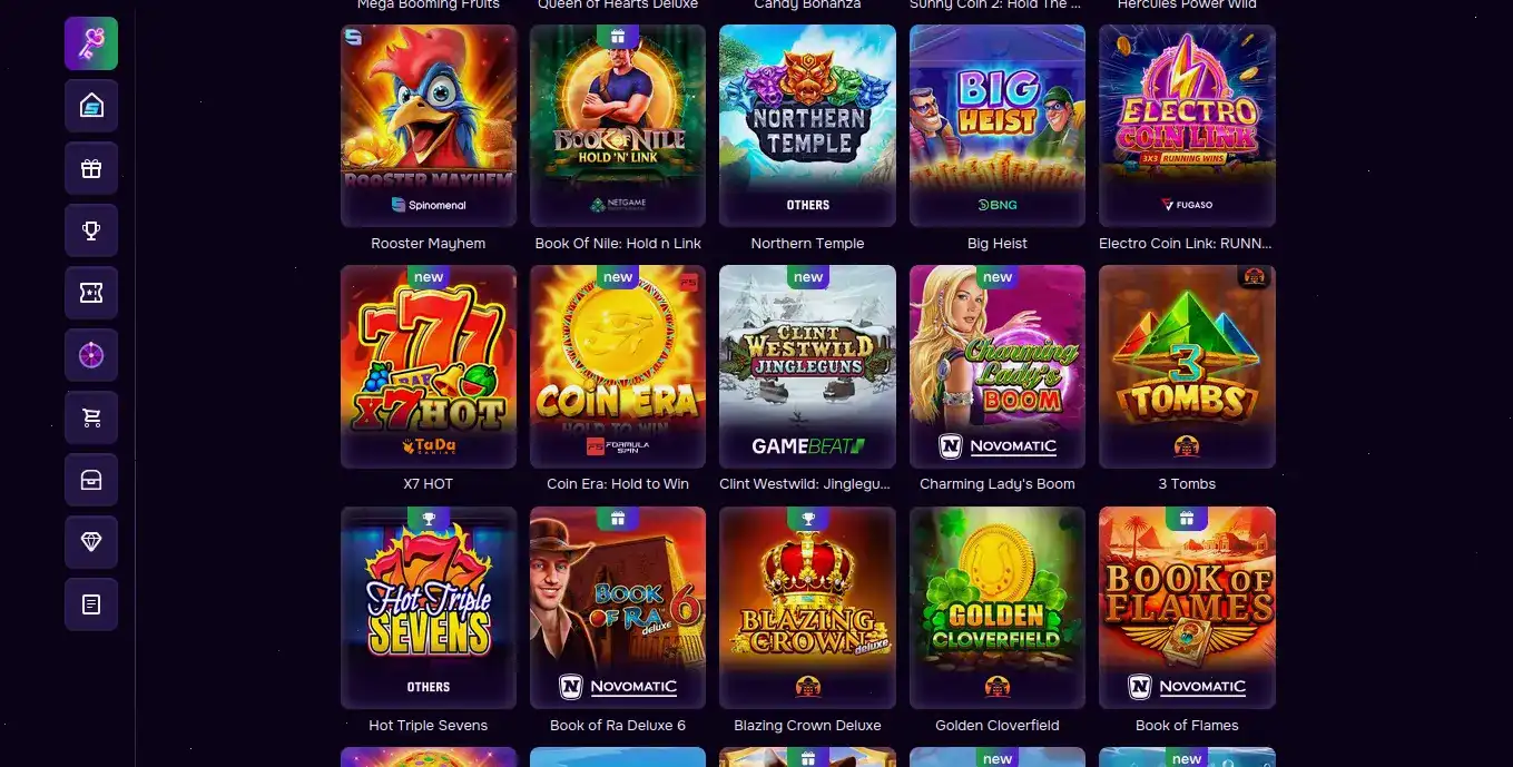 Игровой процесс в казино Волна